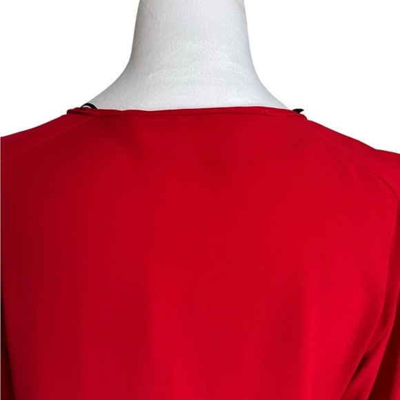 Zara Woman Red Long Sleeve Top Size M - Picture 5 of 17
